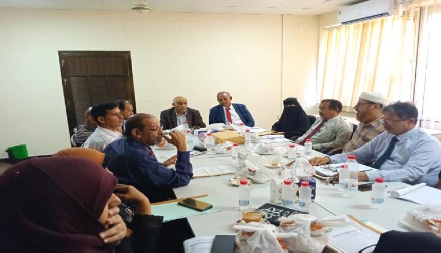 مجلس الدراسات العليا بجامعة عدن يعقد دورته السابعة ويقر عددًا من الموضوعات