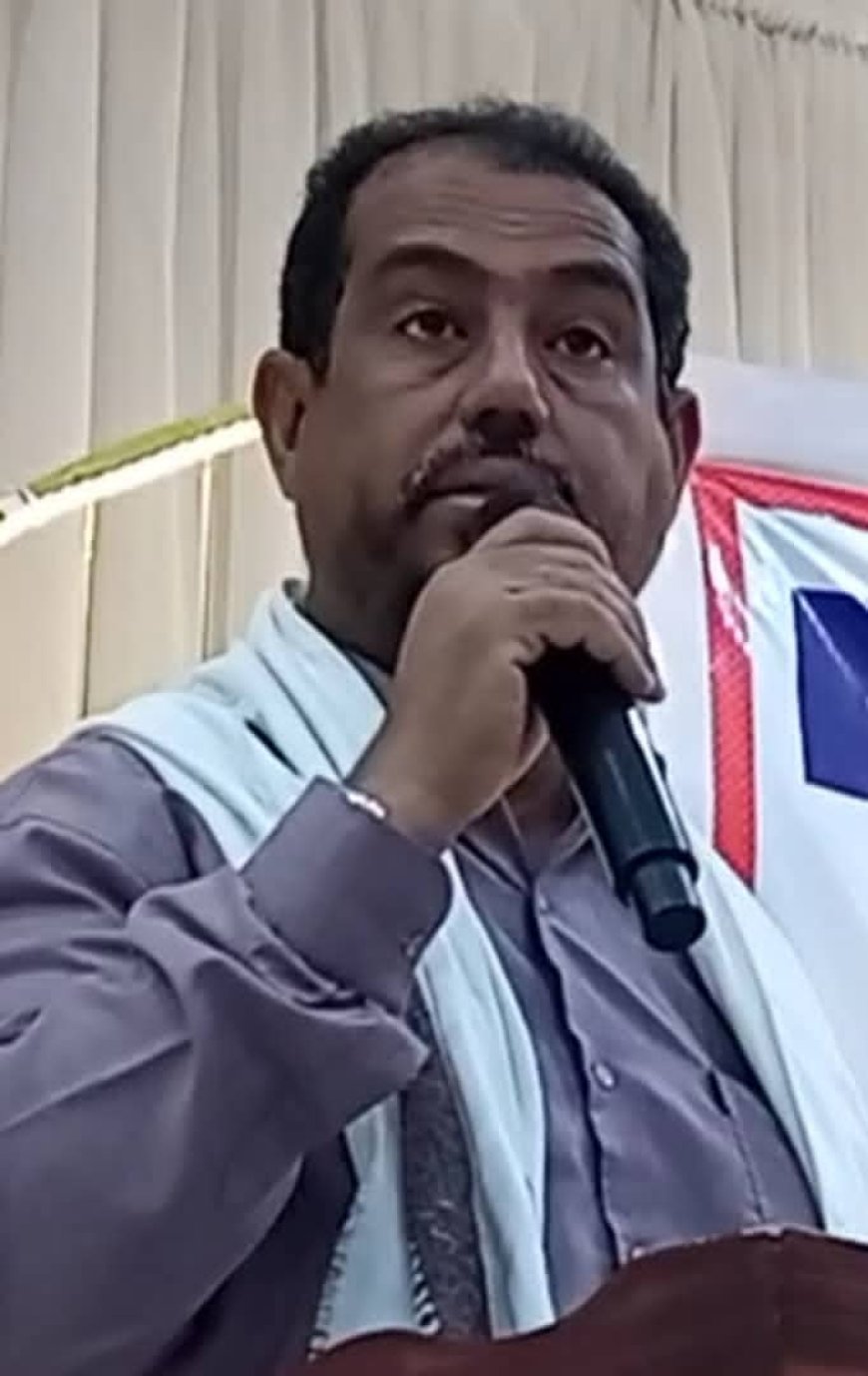 رئيس اتحاد أبين لكرة الطائرة يشكر الأستاذ مازن بالليل على دعمه لمنتخب الطائرة ..