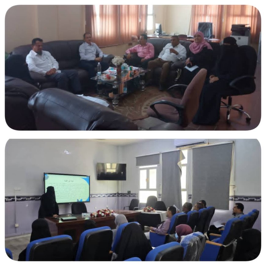 تزامنًا مع أسبوع الجودة العالمي.. كلية العلوم الإدارية بجامعة عدن تستكمل تحضيراتها لورشتين متخصصتين