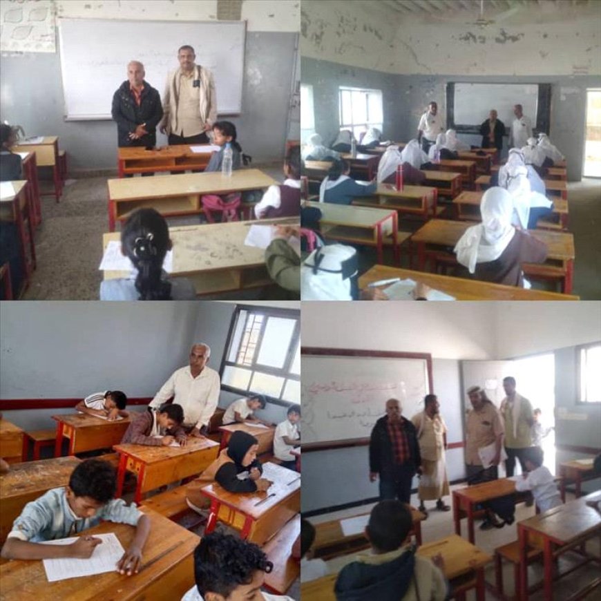 حرصاً على سير ونجاح العملية الاختبارية.. مدير تربية لودر يتفقد عدداً من مدارس المديرية