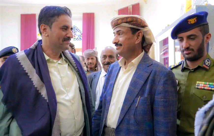 المحافظ بن الوزير يستهل نشاطه باستقبال عدد من قيادات المكتب التنفيذي والشخصيات الاجتماعية