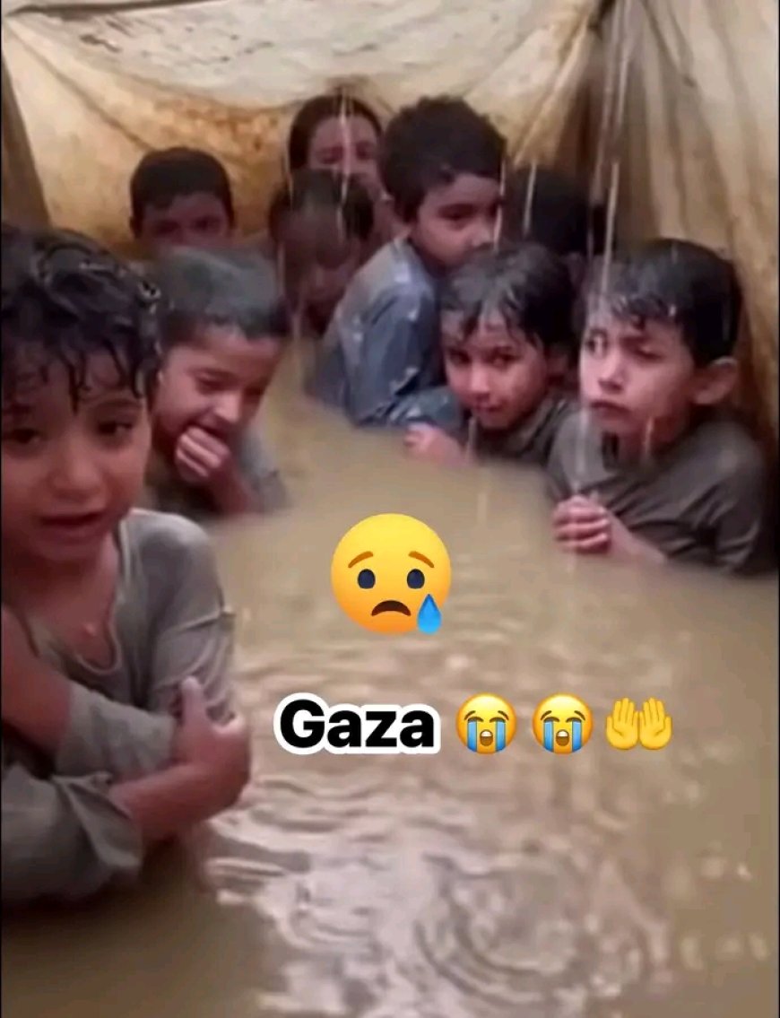 أطفال غزة. بين الماء والدمع والخذلان.. مشهد يفطر القلوب ويُبكي الحجر