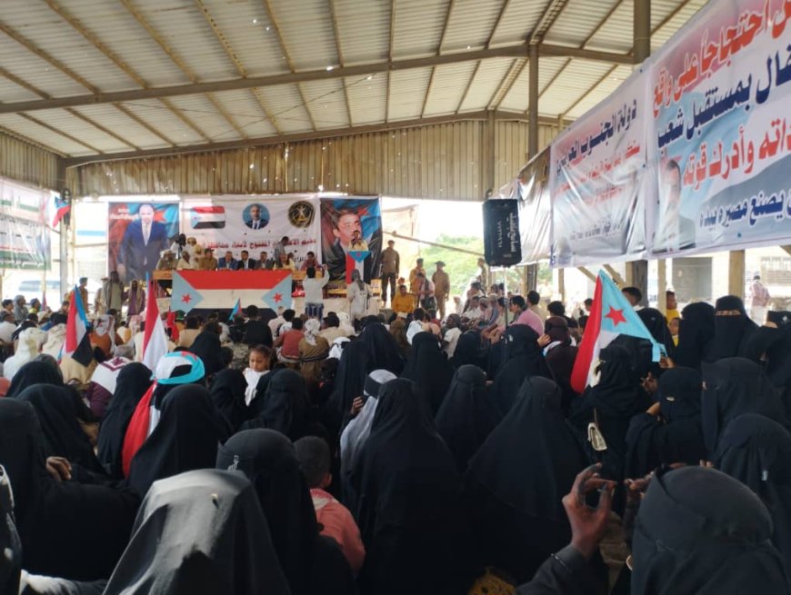 اعتصام زنجبار.. أبين تقصم ظهر العدو