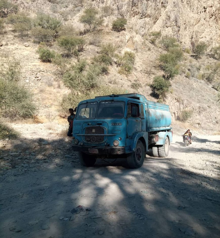 أزمة مياه خانقة بيافع سرار تهدد حياة السكان