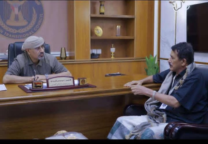 رئيس هيئة الشهداء والمناضلين يهنئ الزُبيدي بانتصارات القوات المسلحة الجنوبية