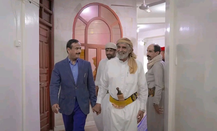 شبوة: اصطفاف شعبي واسع يؤكد دعم ومساندة جهود المحافظ بن الوزير