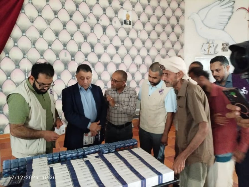 الحامد واليزيدي يدشنان عملية صرف سماعات لذوي الاحتياجات الخاصة بدعم من منظمة هيومن أبيل