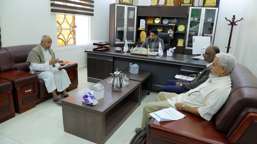 رئيس جامعة المهرة يترأس اجتماعاً للجنة العليا لأسبوع الجودة الثاني بالجامعة