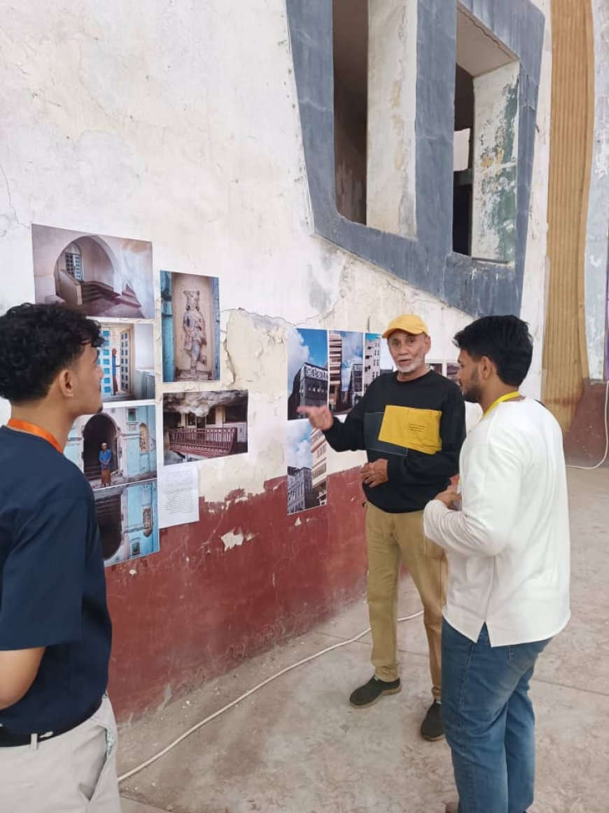 وكيل وزارة الثقافة يزور معرض الصور "العودة" في سينما شاهيناز بخورمكسر