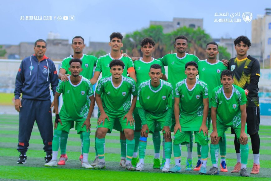 الصقر المكلاوي ينقض على شعب صنعاء بثلاثية بيضاء في ملعب العلفي بالحديدة