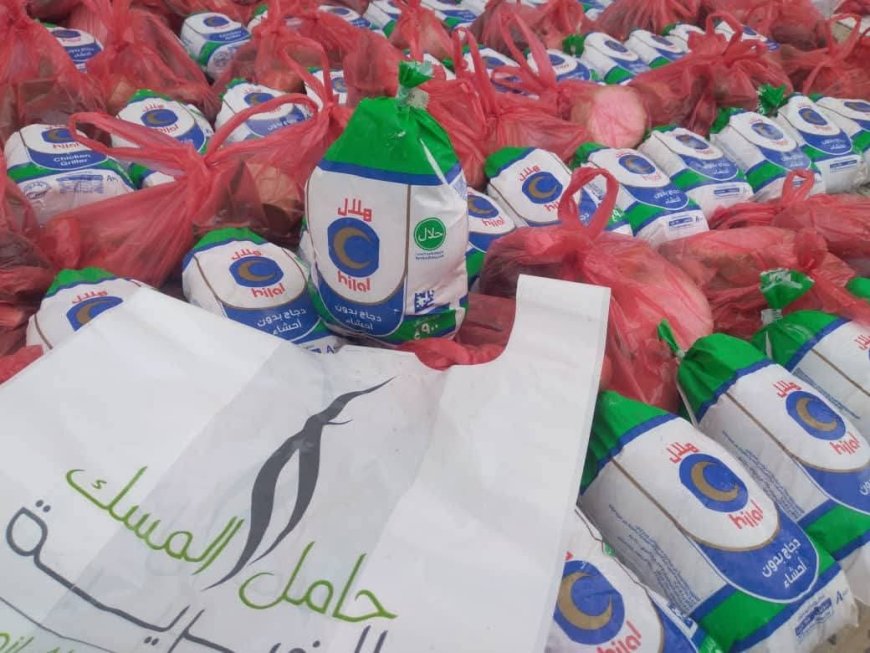 مبادرة “حامل المسك” تنفذ مشروعاً إغاثياً استفادت منه 64 أسرة فقيرة في محافظة شبوة