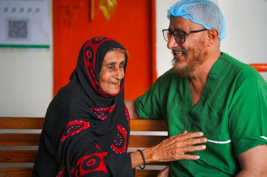 اختتام المخيم الطبي المجاني للعيون في أبين بعد تقديم خدمات نوعية لأكثر من 1500 مستفيد