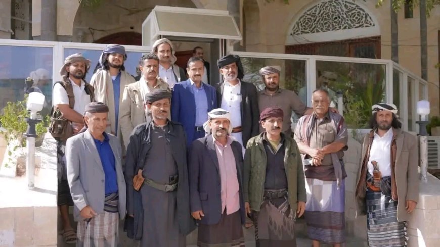 خلال استقبال المحافظ بن الوزير لقيادته: مجلس الحراك الثوري السلمي بشبوة يعلن حلّ المجلس وإنهاء نشاطه السياسي دعمًا للاستقرار والتنمية