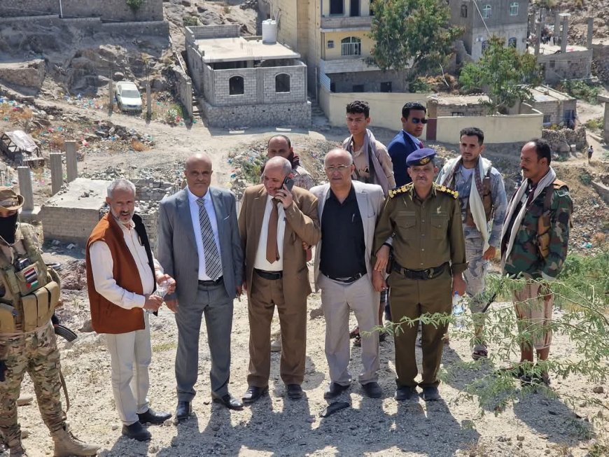 تسليم موقع حديقة وادي السلامي للمؤسسة الإقتصادية منطقة تعز لاستثمارها حديقة عامة