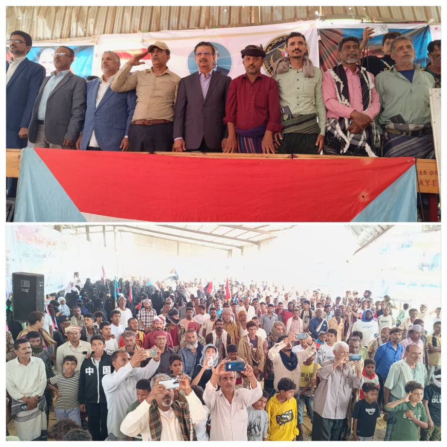 بثبات وإصرار: أبناء أبين يواصلون اعتصامهم المفتوح حتى تحقيق الاستقلال وإعلان الدولة