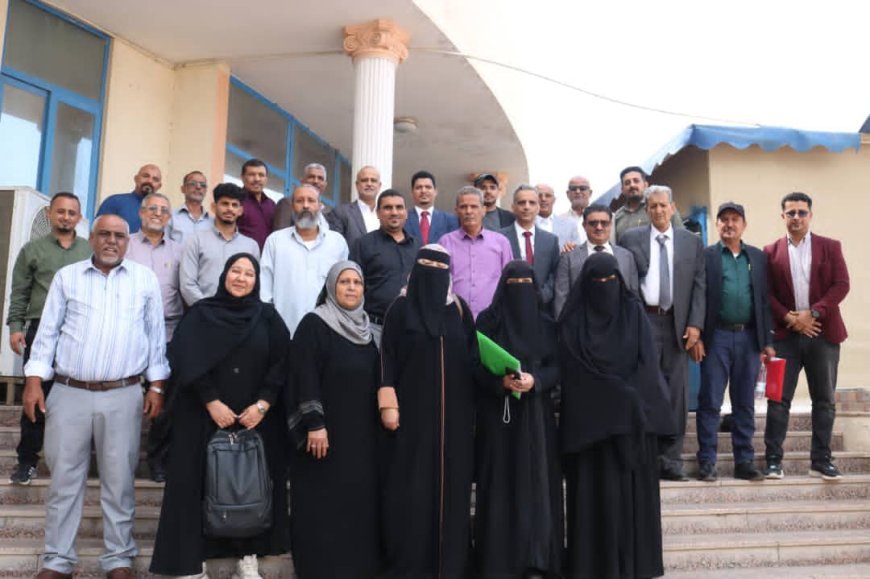 اختتام ورشة عمل نحو إرساء نظام قويم و فعال لقيادات السلطة المحلية بالعاصمة عدن 