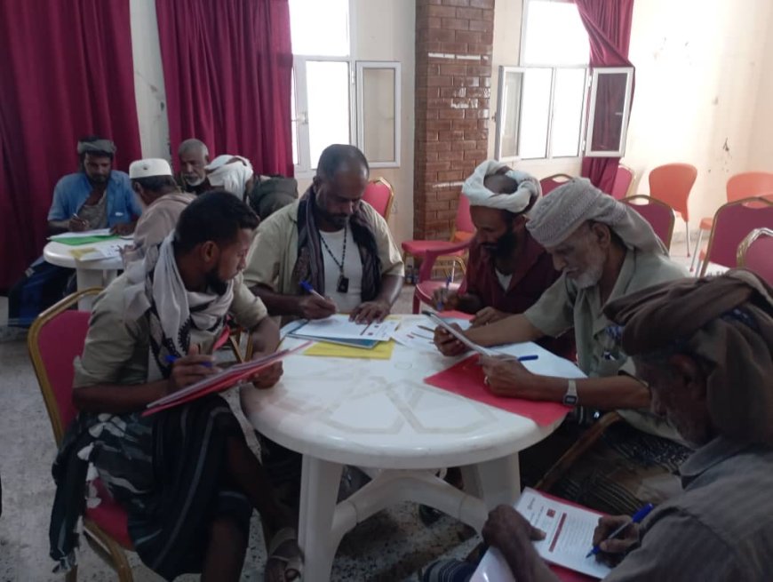 ​منظمة أكشن فور هيومانيتي تدشن برنامجا تدريبيا لـ 450 مزارعا من تبن وطور الباحة