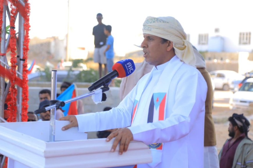 الشيخ باكريت: انضمام القبائل إلى الاعتصام الشعبي رسالة واضحة وتأييد لمطالب قيام دولة الجنوب العربي