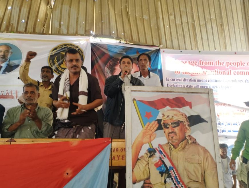 السعدي يدعو شعب الجنوب وأبناء أبين إلى الصمود والثبات