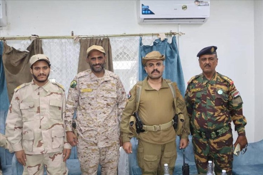 مرصع والمعكر يبحثان تعزيز خطة الحماية الشاملة لمطار الغيضة الدولي