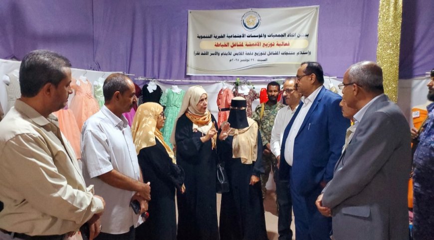 نائب محافظ لحج يشيد بنموذجية العمل الخيري في اتحاد الجمعيات والمؤسسات