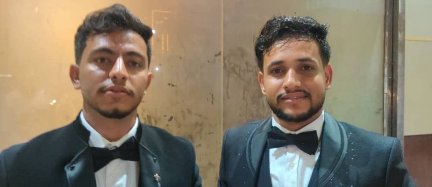 آل بن راجح يهنئون نجلي عبد الخالق بن ظفر الصانبي، الشابّين عبد الرحمن وجواد، بمناسبة زواجهما