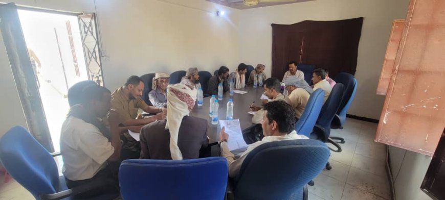 المكتب التنفيذي رضوم في دورته الاعتيادية يشيد بجهود المحافظ ابن الوزير ويعلن عن وقوف أبناء المديرية مع المشروع الجنوبي وحماية مكتسباته