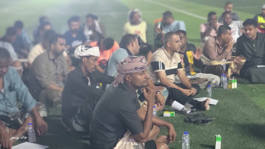 إجراء قرعة بطولة فقداء فريق شباب أكتوبر الرياضي لكرة القدم