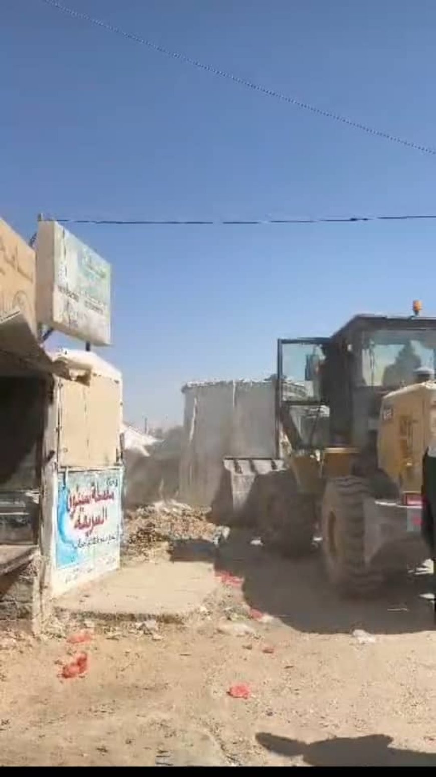 حملة ميدانية لإزالة العشوائيات وتنظيم المرور في مدينة سيئون