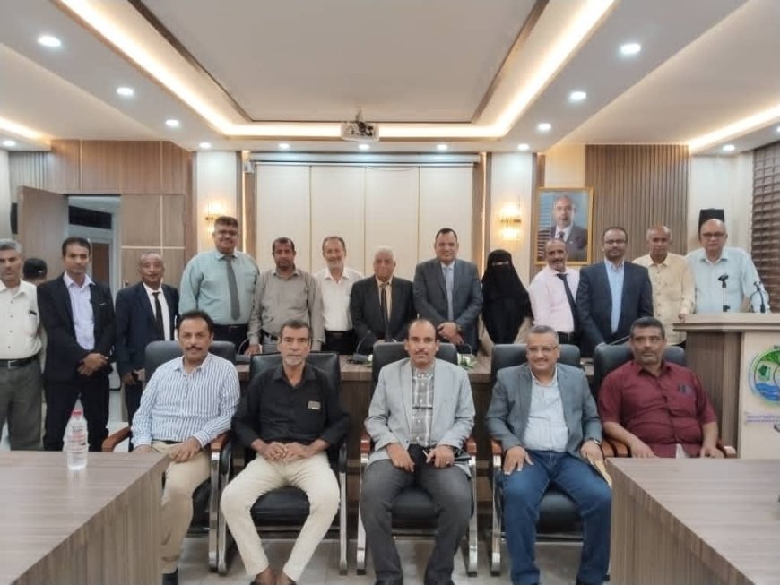 السقطري وفضيل يلتقيان لمناقشة سُبل تطوير الجانب العلمي الزراعي بكلية الزراعة 