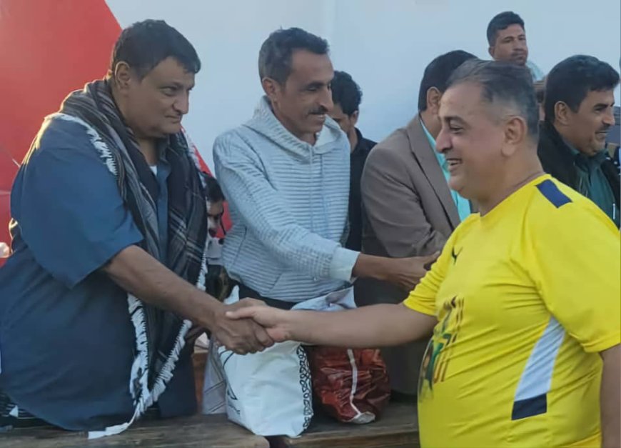 استجابة لمناشدة السيد الهدار حفيظ.. العميد ناصر عبدربه يدعم نادي العين ب ٤ ملايين ريال