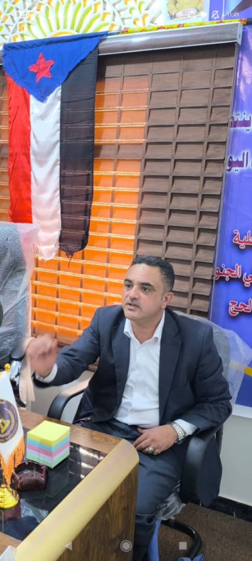 مشايخ ردفان يستنكرون استهداف ميناء المكلا ويؤكدون رفض المساس بسيادة الجنوب