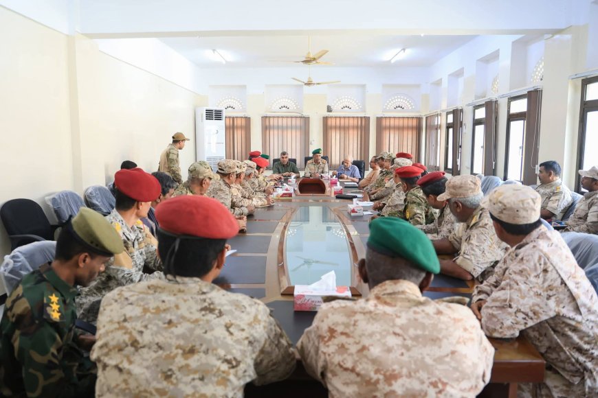 اجتماع استثنائي للجنة الأمنية بمحافظة حضرموت