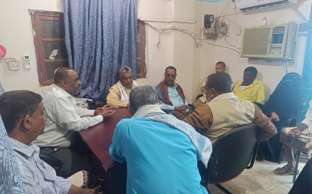 مدير مكتب الصحة بتبن يعقد اجتماعا برؤساء الأقسام لتقييم الأداء الصحي خلال 2025م