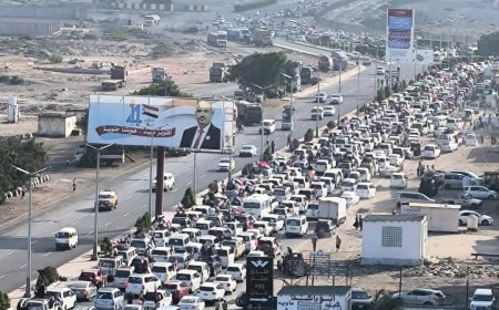 زحف مليوني غير مسبوق لأبناء محافظة أبين نحو العاصمة عدن