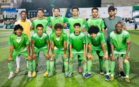 الحسيني لحج يقلب الطاولة على شباب عبس ويغادر المركز الأخير