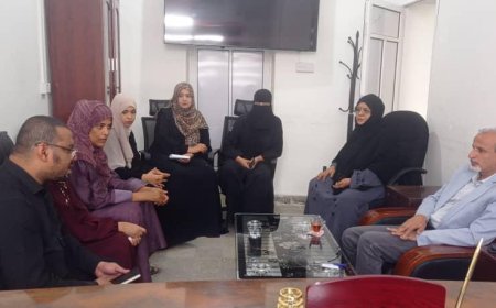 الوكيل الشبحي القائم بأعمال وزير الصحة العامة والسكان يلتقي وفد منظمة ADRA لبحث مشروع صحي جديد في بلادنا بدعم وتمويل أمريكي.