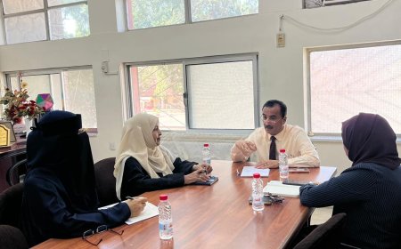 بحث سبل التعاون بين جامعة عدن واللجنة الوطنية اليمنية للتربية والثقافة والعلوم