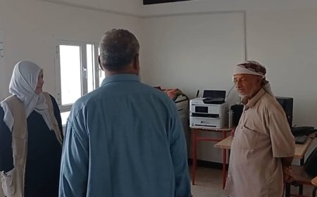 لحج.. زيارة ميدانية للتعليم بـ(اليونيسف) وتدشين ورشة تطوير مدرسي بلبوزة