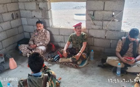 الحييد والمسهرج يتفقدان النقاط والجاهزية الأمنية للخط الساحلي الدولي شرق أبين