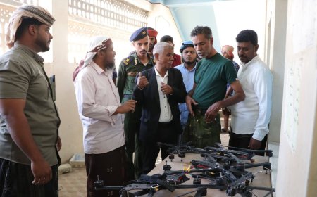 مدير عام مديرية الشحر يطلع على أعمال لجنة إعادة المنهوبات ضمن مبادرة "أمانتنا رمز حضارتنا"