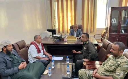 رئيس نيابة استئناف حضرموت ينفذ زيارة تفقدية للسجن المركزي ويؤكد قانونية أوضاع النزلاء