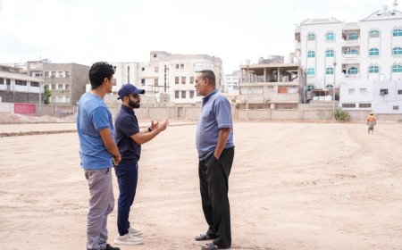 بن جرادي يؤكد حرص السلطة المحلية بصيرة على تأهيل ملعب الهوكي