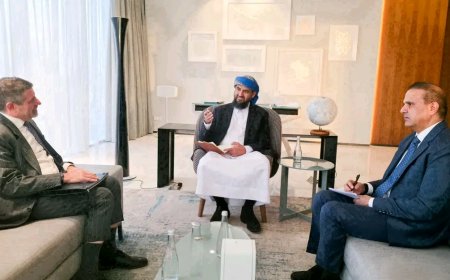 عضو مجلس القيادة "المحرّمي" يلتقي سفير الولايات المتحدة الأمريكية لدى اليمن