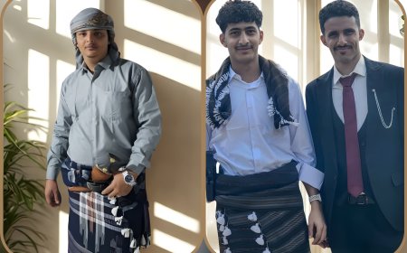 يافع رصد تحتفي بزفاف عادل العمودي وعبدالحكيم العمودي وهيثم الفقيه