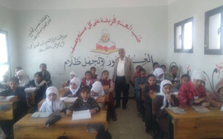 لأجل تعليم أفضل مدير تربية لودر يتفقد عدداً من المدارس ويُشيد بالجهود التي تبذل