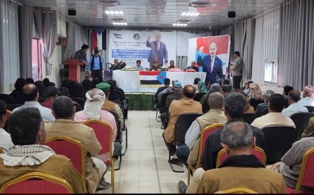 القيادة المحلية للمجلس الانتقالي الجنوبي بالضالع تعقد اجتماعها الدوري وتصدر بياناً سياسياً هاماً