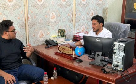 مدير عام المعلومات والتوثيق بالمهرة يلتقي رئيس منصة A711 للخدمات التنقية والتطوير الرقمي