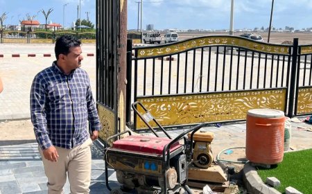 مدير عام مديرية الشيخ عثمان يتفقد أقسام مشروع "فاملي جاردينس"