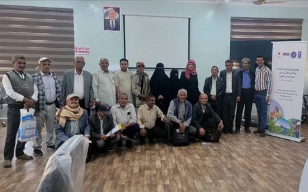 اختتام ورشة تدريب المدربين حول تحليل وتفسير ونشر المعلومات المناخية الزراعية في تعز